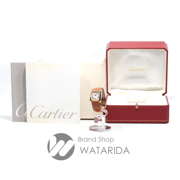 川崎の質屋 渡田質店 カルティエ Cartier タンク フランセーズ MM W5001456 18K クロコダイルベルト アイボリー文字盤 箱・保付 送料無料 のご紹介です。