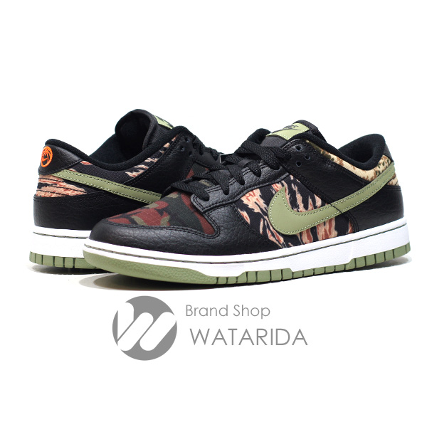 川崎の質屋 渡田質店 ナイキ NIKE スニーカー DUNK LOW SE DH0957 001 27.5cm 9.5 ブラック オイルグリーン 箱・タグ付 未使用品 のご紹介です。