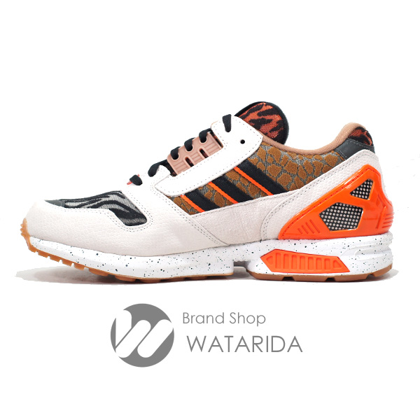 川崎の質屋 渡田質店 アディダス ADIDAS スニーカー ZX8000 FY5246 27cm 9 CRAZY ANIMAL ATMOS 箱・タグ・交換用ヒモ付 未使用品 のご紹介です。