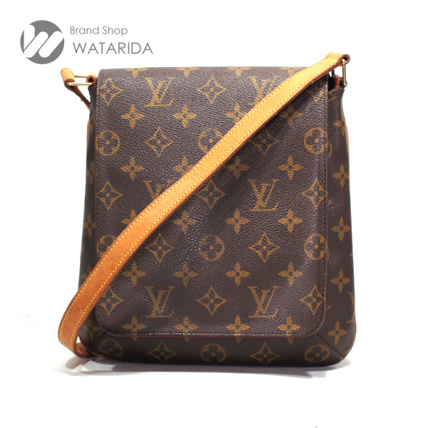 川崎の質屋 渡田質店 ルイヴィトン Louis Vuitton ワンショルダー バッグ ミュゼット・サルサ M51528 モノグラム 保存袋 送料無料 のご紹介です。