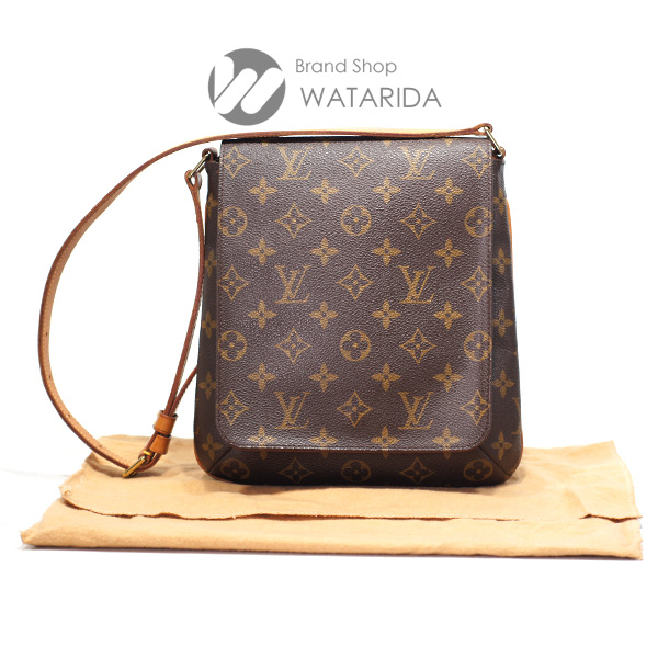 川崎の質屋 渡田質店 ルイヴィトン Louis Vuitton ワンショルダー バッグ ミュゼット・サルサ M51528 モノグラム 保存袋 送料無料 のご紹介です。