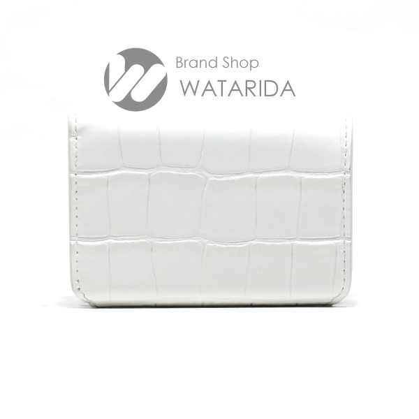 川崎の質屋 渡田質店 バレンシアガ BALENCIAGA 財布 コンパクトウォレット CASH MINI WALLET 593813 1LRR3 ホワイト 箱・袋付 送料無料 のご紹介です。