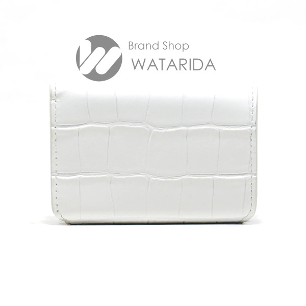 川崎の質屋 渡田質店 バレンシアガ BALENCIAGA 財布 コンパクトウォレット CASH MINI WALLET 593813 1LRR3 ホワイト 箱・袋付 送料無料 のご紹介です。