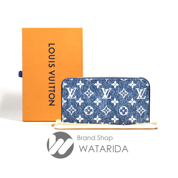 川崎の質屋 渡田質店 ルイヴィトン Louis Vuitton 財布 ジッピー・ウォレット M81226 モノグラム ジャガード デニム マリーヌ 箱・袋付 未使用品 送料無料 のご紹介です。