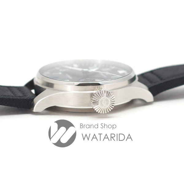 川崎の質屋 渡田質店 IWC 腕時計 ビッグパイロット ウォッチ 7デイズ IW500401 SS レザー 保証書付 送料無料 のご紹介です。
