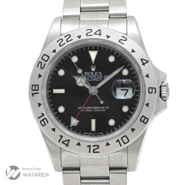 ROLEX エクスプローラー2 16570 保証書付き E番 自動巻き SS