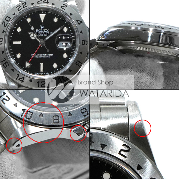 ロレックス ROLEX 16570 W番(1995年頃製造) ブラック メンズ 腕時計