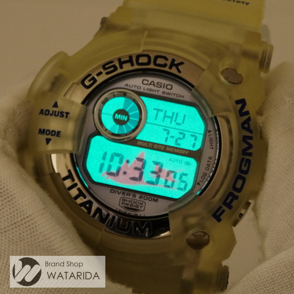 カシオのG-SHOCK FROGMAN DW-9900WC-2T