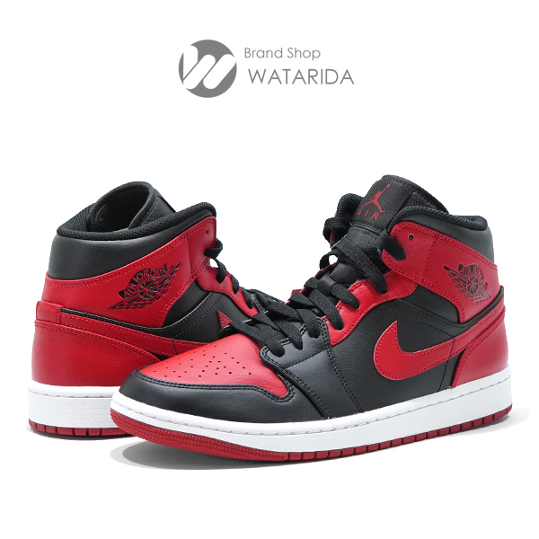 ナイキのAIR JORDAN 1 MID BRED 554724 074