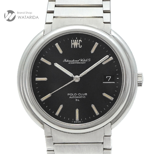 IWC 時計 ポロクラブ Polo Club SL 1831 Cal.8541B 黒文字盤