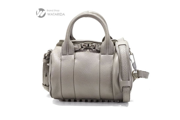 New arrivals】アレキサンダー ワン ミニ ロッキー グレー スタッズ