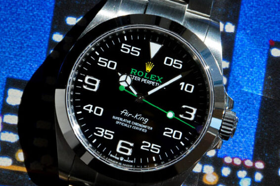 ロレックス ROLEX 時計 エアキング 126900 黒文字盤 保証書無し 買取実績