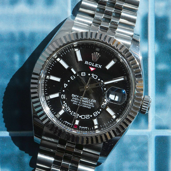 ロレックス 時計 スカイドゥエラー 336934 黒文字盤 ジュビリーブレス 買取実績