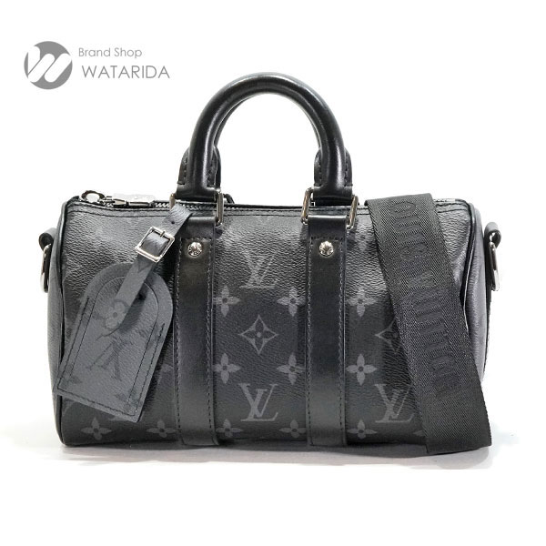 ルイヴィトン キーポル バンドリエール 25 M46271 ショルダーバッグ モノグラム エクリプス リバース